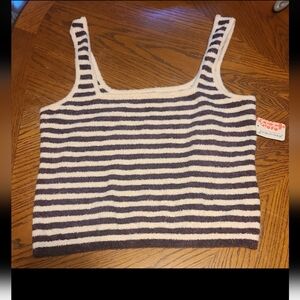 Free people crop Sweater